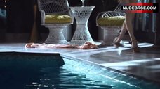 34. Eva Herzigova Nude in Pool – Brian Atwood 2013 Ad