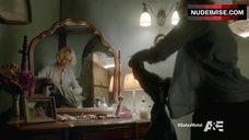 23. Vera Farmiga Cleavage in Bra – Bates Motel