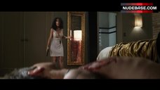 23. Salma Hayek Cleavage – Everly