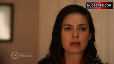 1. Alexa Davalos Side Boob – Mob City