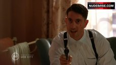 45. Alexa Davalos Side Boob – Mob City