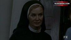 1. Lizzie Brochere Ass Spanking – American Horror Story