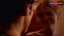 56. Elaine Hendrix in Underwear – Coffee Date