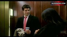 100. Salma Hayek Changes Clothes in Elevator – Ugly Betty