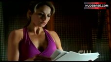 100. Hot Erica Durance in Sports Underwear – Smallville