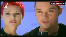 100. Hannah Herzsprung Snake Body-Art on Breasts – Aus Heiterem Himmel