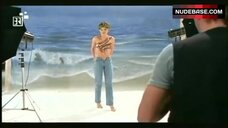 23. Hannah Herzsprung Snake Body-Art on Breasts – Aus Heiterem Himmel