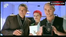 45. Hannah Herzsprung Snake Body-Art on Breasts – Aus Heiterem Himmel