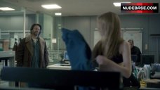 78. Clemence Poesy Underwear Scene – The Tunnel