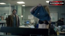 89. Clemence Poesy Underwear Scene – The Tunnel