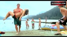 78. Erica Durance Got Unconscious on Beach – Smallville