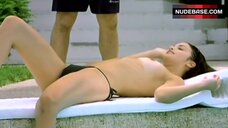 23. Vanessa Ferlito Topless in Pool – Undefeated