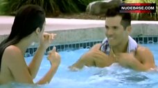 67. Vanessa Ferlito Topless in Pool – Undefeated