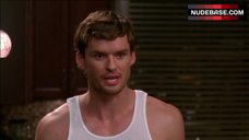 1. Sophia Bush in Sexy Red Bodusuit – One Tree Hill