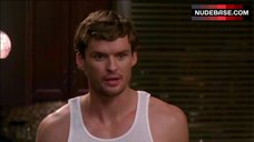 12. Sophia Bush in Sexy Red Bodusuit – One Tree Hill