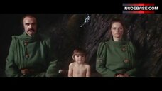 78. Charlotte Rampling Exposed Breasts – Zardoz