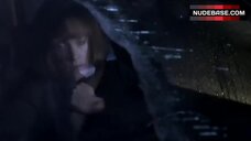 1. Holly Hunter Boobs Scene – Crash