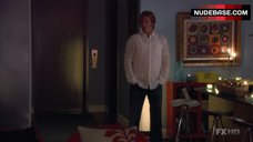 23. Callie Thorne Underwear Scene – Rescue Me