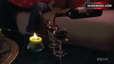 67. Callie Thorne Underwear Scene – Rescue Me