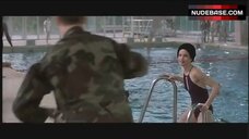 45. Elizabeth McGovern Sexy in Swimsuit – Buffalo Soldiers