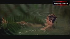 2. Jean Simmons Swimming Nude in Lake – Spartacus