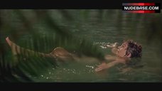 3. Jean Simmons Swimming Nude in Lake – Spartacus