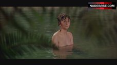 Jean Simmons Swimming Nude in Lake – Spartacus