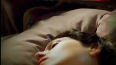 9. Monica Bellucci Lying Nude on Bed – The Brotherhood Of The Wolf