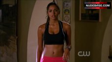 Jessica Lucas Sexy in Sports Bra – Melrose Place