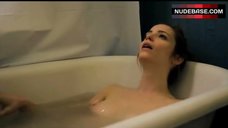4. Jaime Ray Newman Naked in Bathtub – Rubberneck