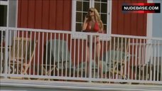 1. Charlotte Ross in Red Bikini – Montana Sky