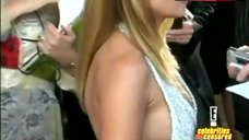 9. Charlotte Ross Cleavage – Celebrities Uncensored