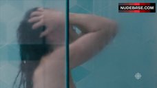 2. Catherine Reitman Naked in Shower – Workin' Moms
