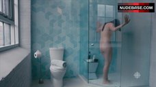 7. Catherine Reitman Naked in Shower – Workin' Moms
