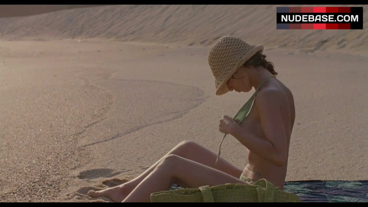 Maribel Verdu Topless on Beach - Y Tu Mama Tambien.