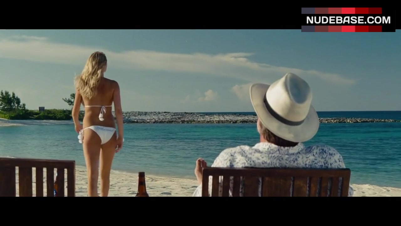 You can see Kate Upton in white bikini in comedy "The Other Woman"...