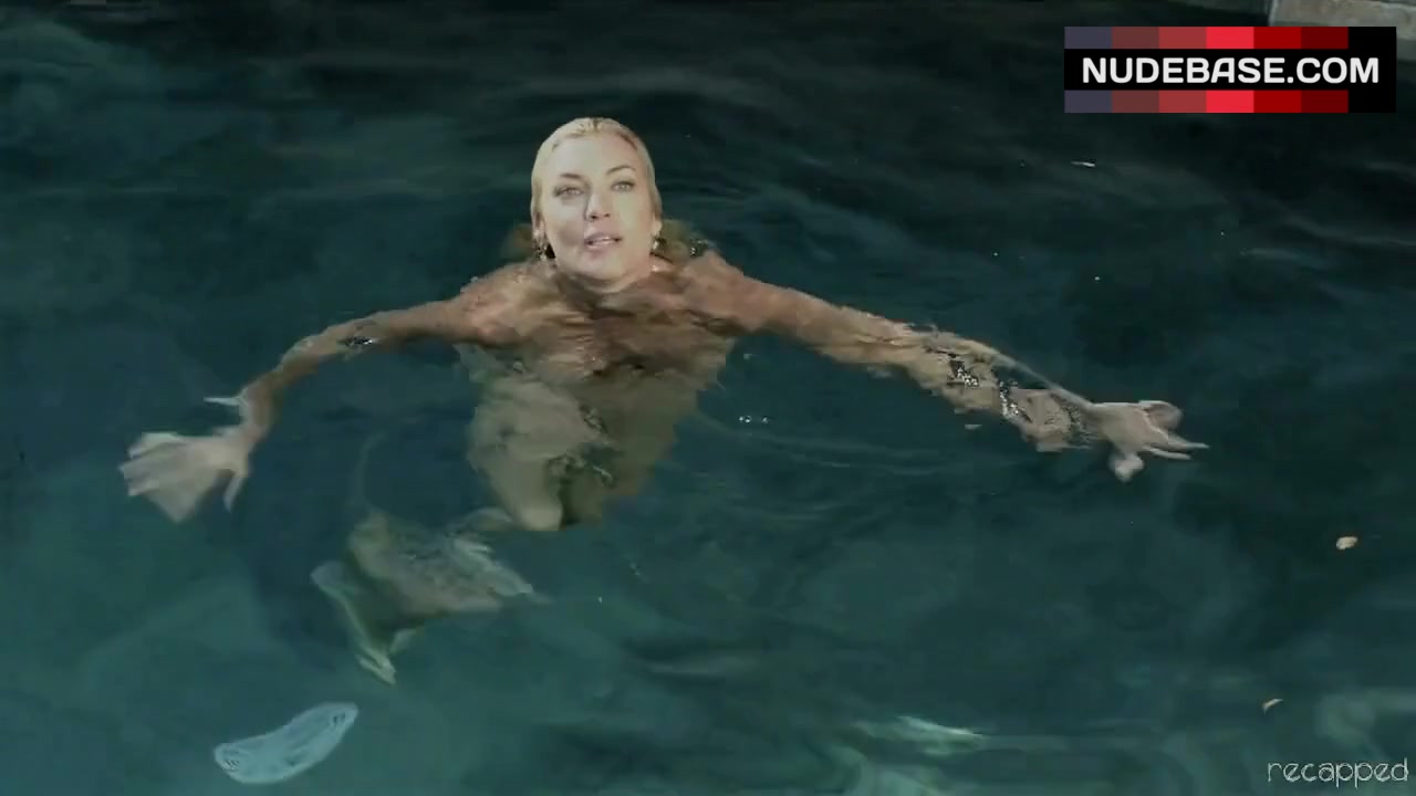 3. Donna W. Scott Nude Swimming in Pool - Femme Fatales.