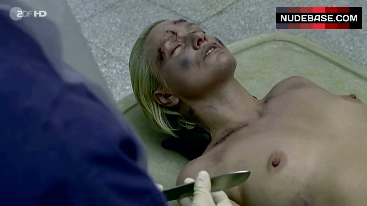 9. Regina Lund Nude on Operating Table - The Inspector And The Sea.