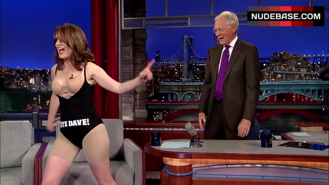 4. Tina Fey Underwear Scene - Late Show With David Letterman. 