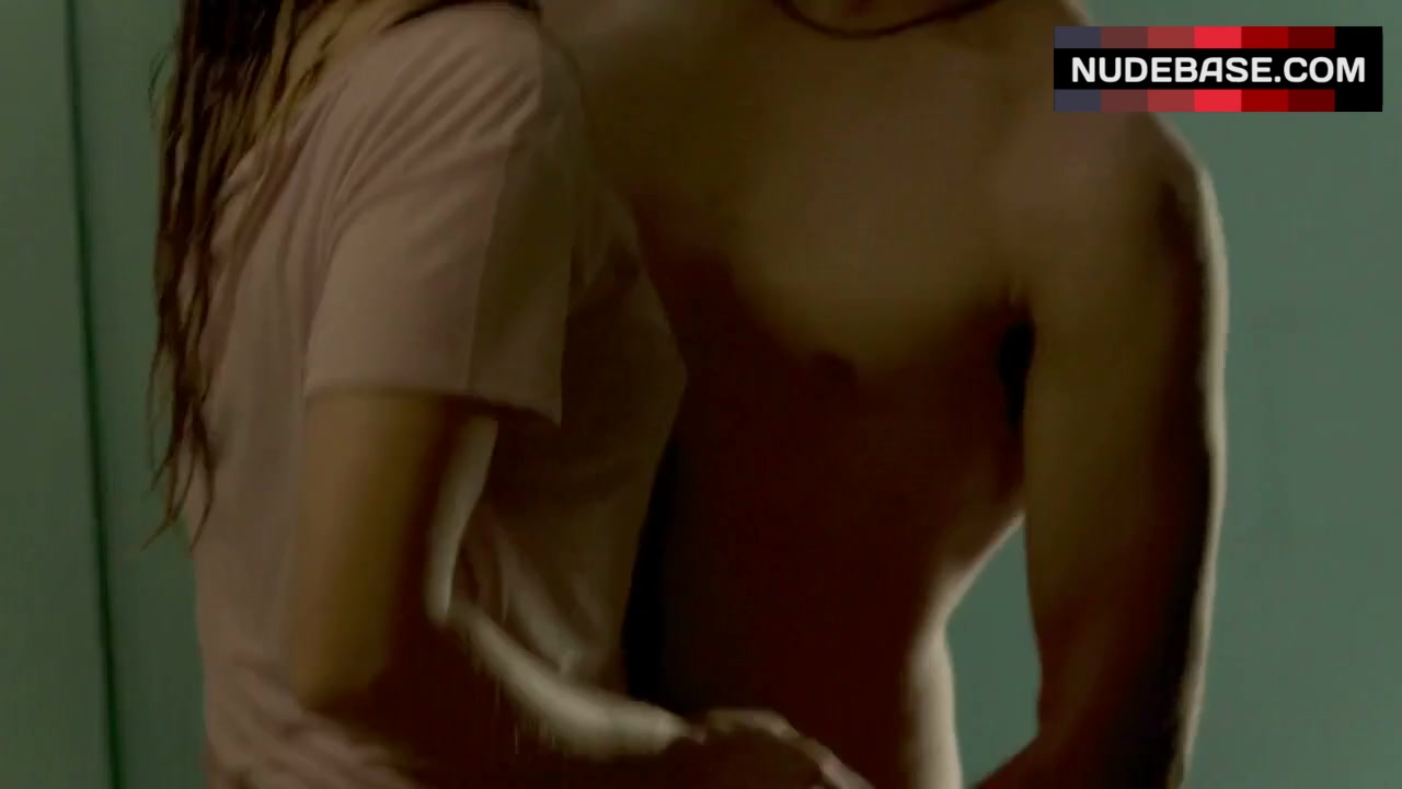 Kristen Bell appears in sex scene in drama "The Lifeguard" (2013)...