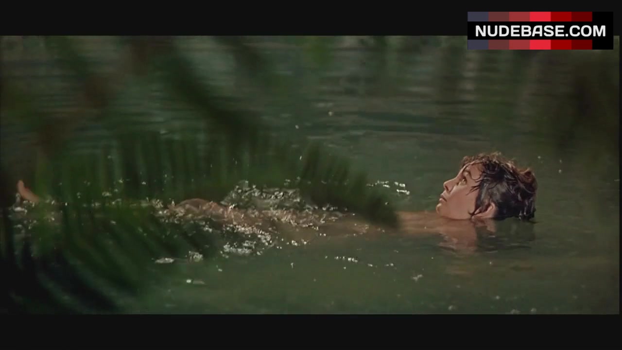 1. Jean Simmons Swimming Nude in Lake - Spartacus. 