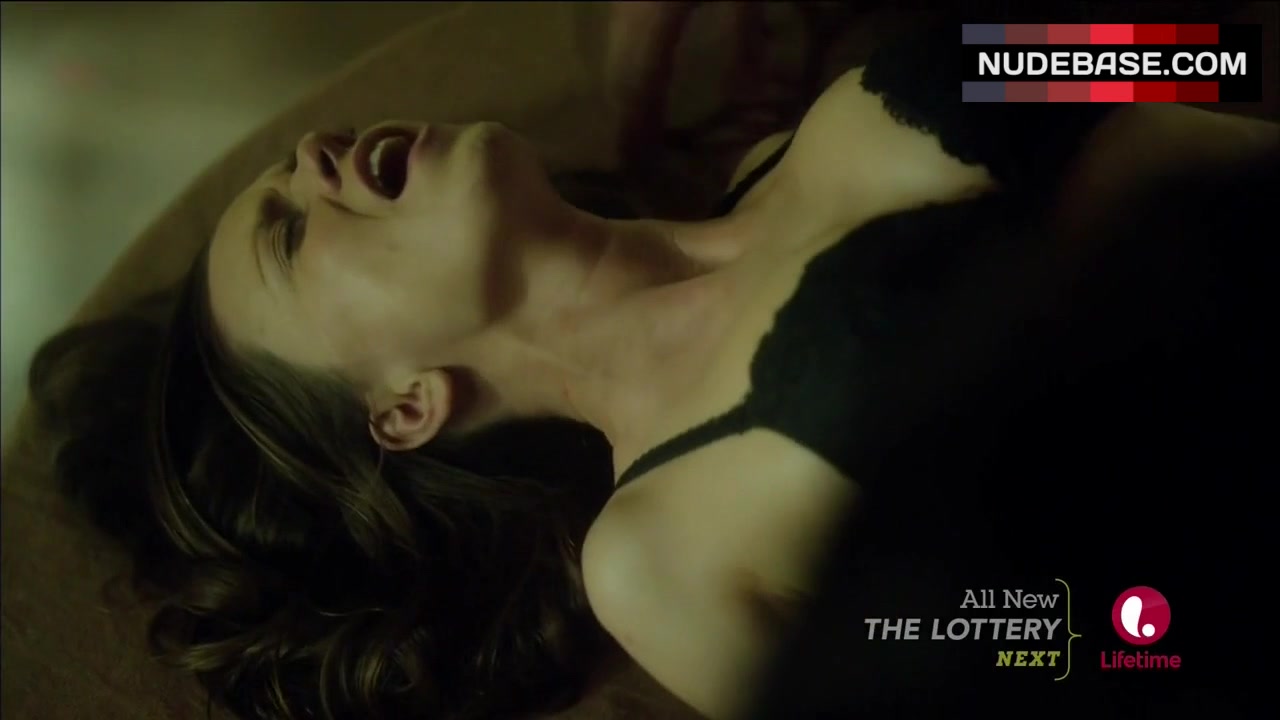 Rachel Boston Lying on Table in Lingerie â€“ Witches Of East End (1:35) |  NudeBase.com